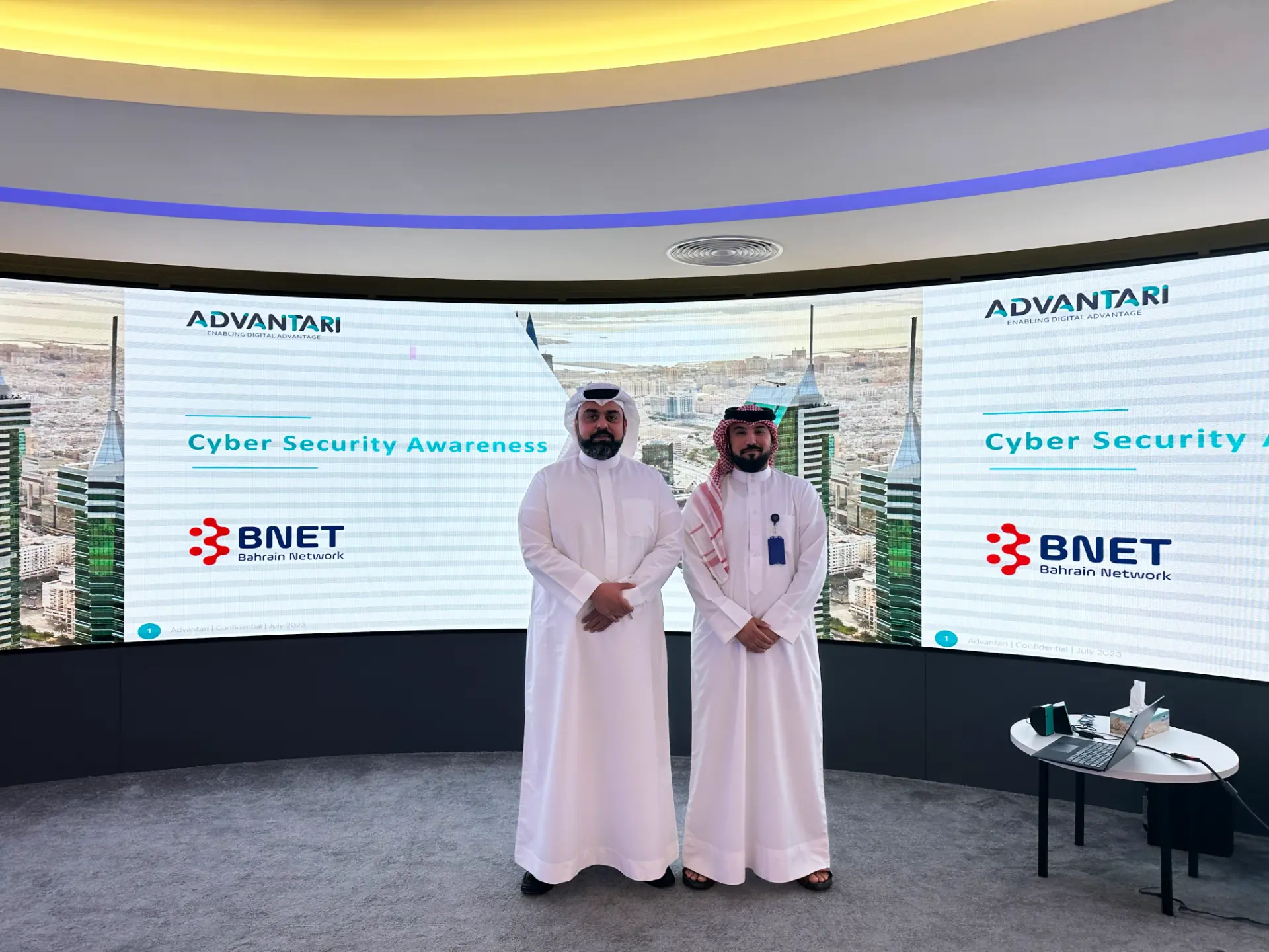 Cyber security awareness session with BNET